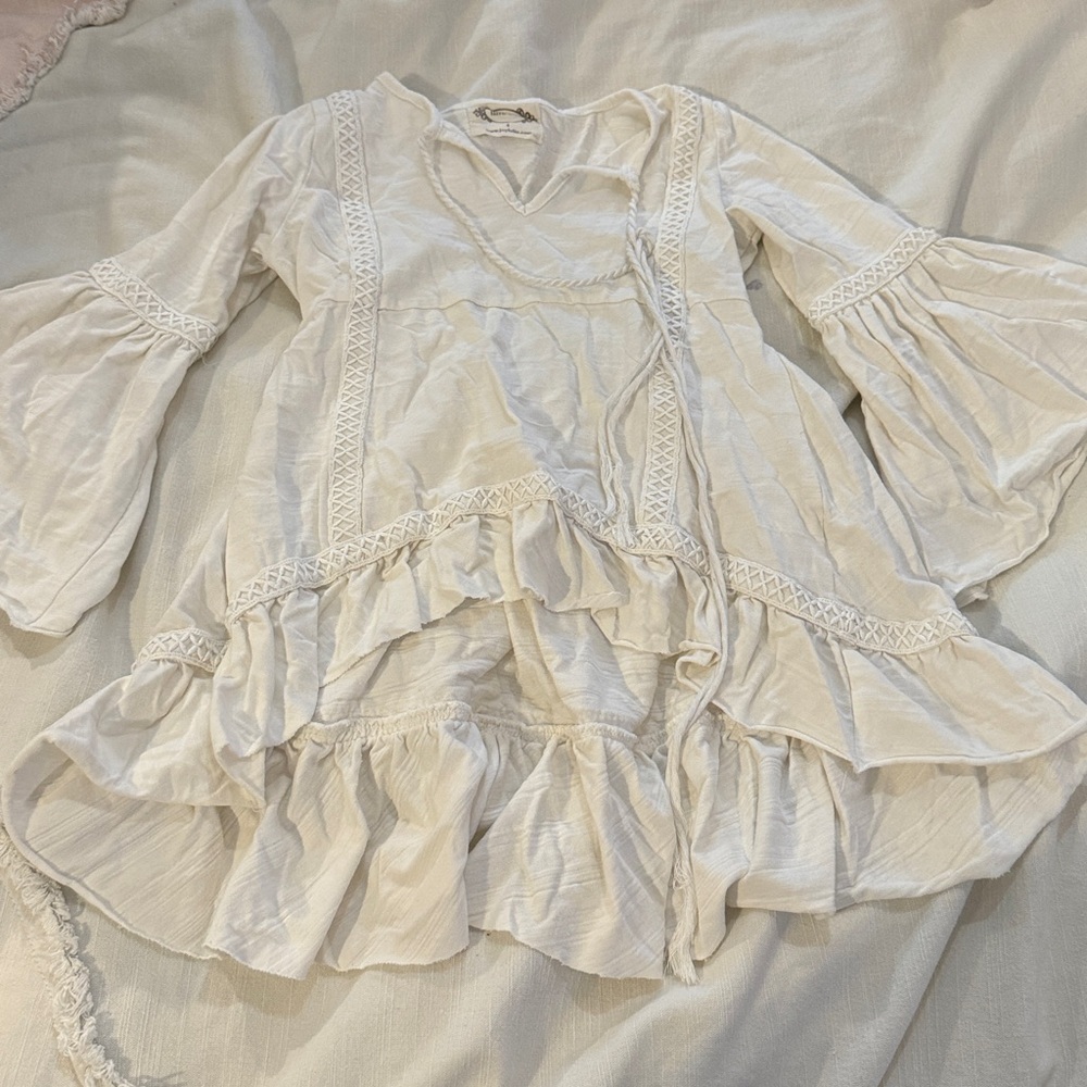 girls peasant tunic